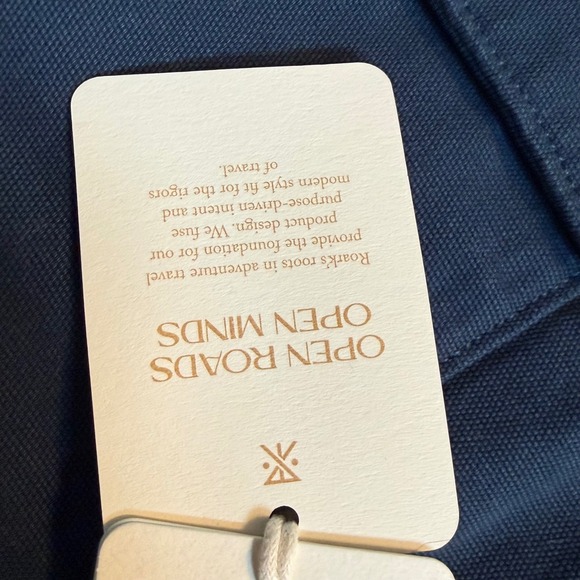 Roark Passport Jacket Mens Medium Deep Blue Organic Cotton Canvas WRJ004 NWT - Picture 7 of 13